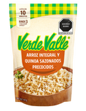 ARROZ INTEGRAL Y QUINOA SAZONADO VERDE VALLE 140  GR.