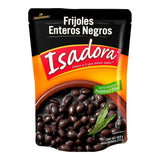 FRIJOLES ENTEROS NEGROS ISADORA BOLSA 454  GR.