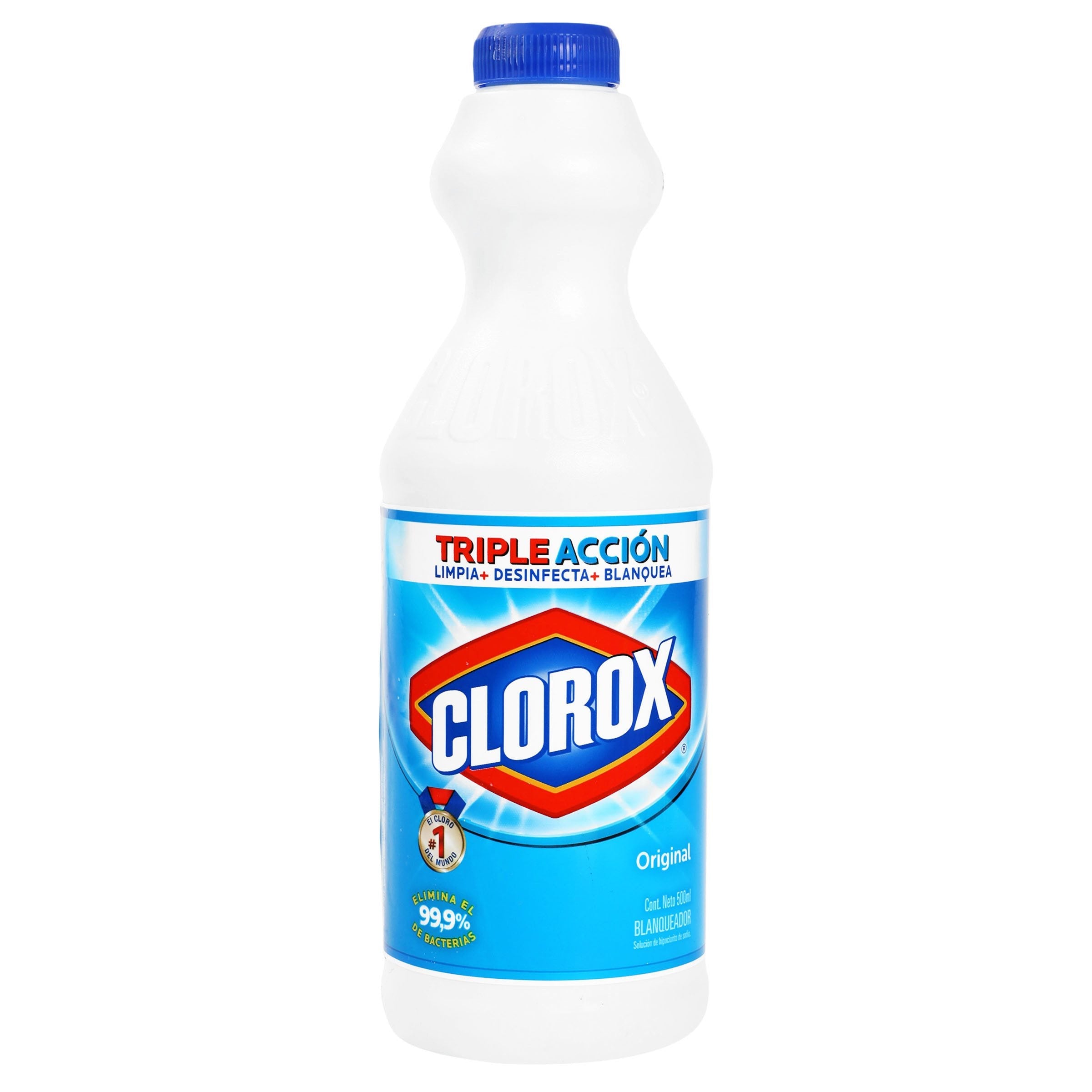 CLORO BLANQUEADOR CLOROX 500  ML.