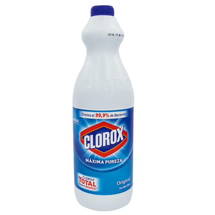 CLORO BLANQUEADOR CLOROX 930  ML.