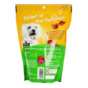 ALIMENTO PARA PERRO TIRITAS SABOR TOCINO BEGGIN LITTLES  BOLSA 170  GR.