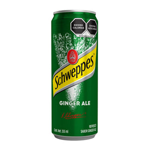 GINGER ALE SCHWEPPES LATA 355  ML.