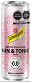 BEBIDA COCTEL SIN ALCOHOL GIN TONIC 355  ML.