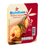 QUESO MANCHEGO REBANADO NOCHE BUENA 400  GR.