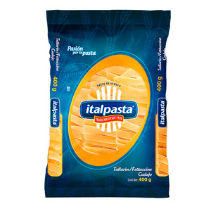 PASTA PARA SOPA TALLARIN CADEJO ITALPASTA BOLSA 400  GR.