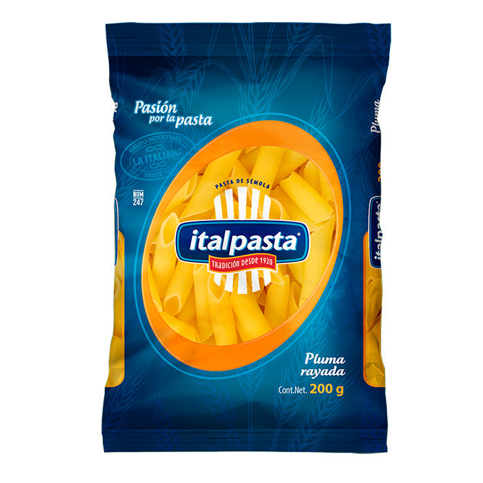 PASTA PARA SOPA PLUMA ITALPASTA 200  GR.