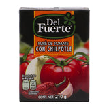 PURÉ DE TOMATE CON CHIPOTLE DEL FUERTE TETRA 210  GR.