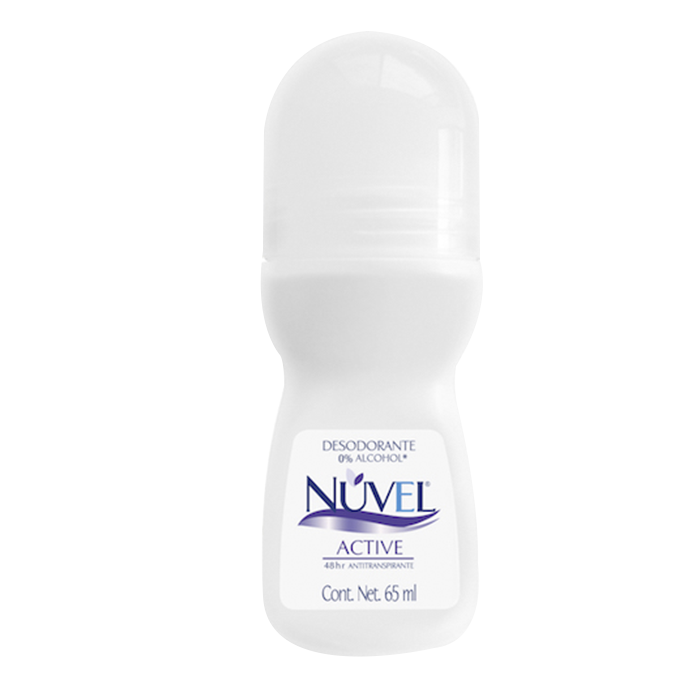 DESODORANTE ROLL ON NUVEL ACTIVE 65  ML.