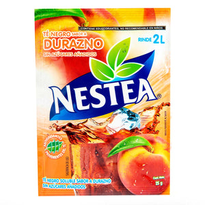 TE NEGRO NESTEA SABOR DURAZNO 25  GR.