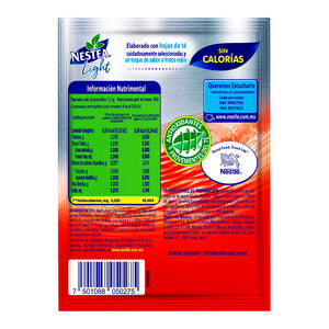 TE VERDE NESTEA SABOR FRUTOS ROJOS LIGHT 17  GR.