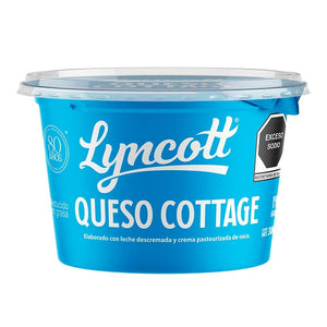 QUESO COTTAGE LYNCOTT 1% GRASA 380  GR.