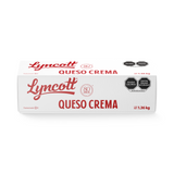 QUESO CREMA LYNCOTT 1.360  KG.