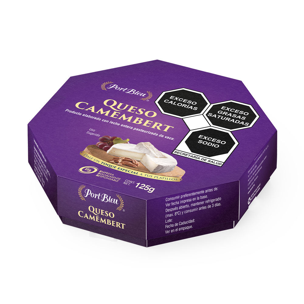 QUESO CAMEMBERT PORT BLEU 125  GR.