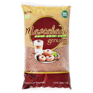 AZÚCAR MASCABADO GENUINO METCO BOLSA 1  KG.