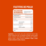 FILETITOS DE POLLO EMPANIZADOS PRÁCTICOS 500  GR.