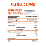 FILETE DE PECHUGA AJO LIMON BACHOCO 700  GR.