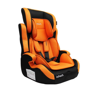 AUTOASIENTO TIPO BOOSTER BLACK Y ORANGE 1  PZA.