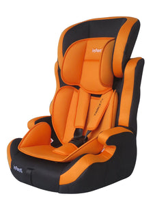 AUTOASIENTO TIPO BOOSTER BLACK Y ORANGE 1  PZA.