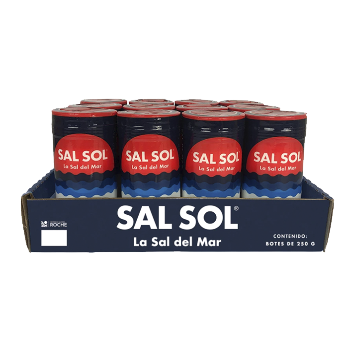 SAL  REFINADA CON YODO SOL BOTE 250  GR.