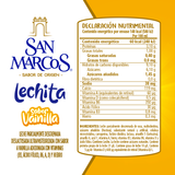 LECHE PARCIALMENTE DESCREMADA DESLACTOSADA ULTRAPASTEURIZADA SABOR VAINILLA SAN MARCOS 236  GR.