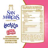 LECHE PARCIALMENTE DESCREMADA DESLACTOSADA ULTRAPASTEURIZADA CON SABOR FRESA SAN MARCOS 236  GR.