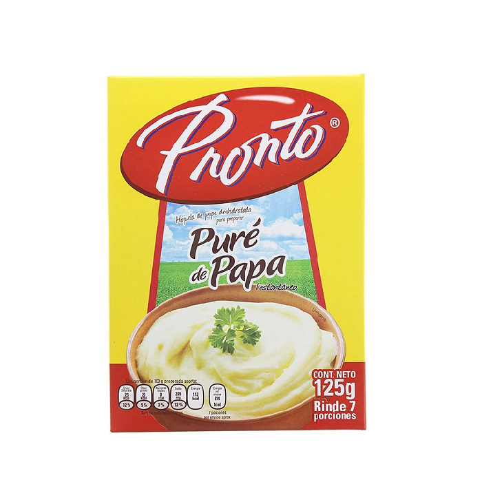 PRONTO HOJUELA DE PAPA DESHIDRATADA PARA INSTANTÁNEO 125 g 125  GR.