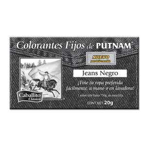 COLORANTE JEANS NEGRO PUTNAM 1  PZA.