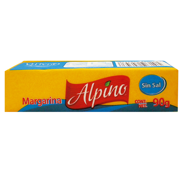 MARGARINA ALPINO SIN SAL 90  GR.