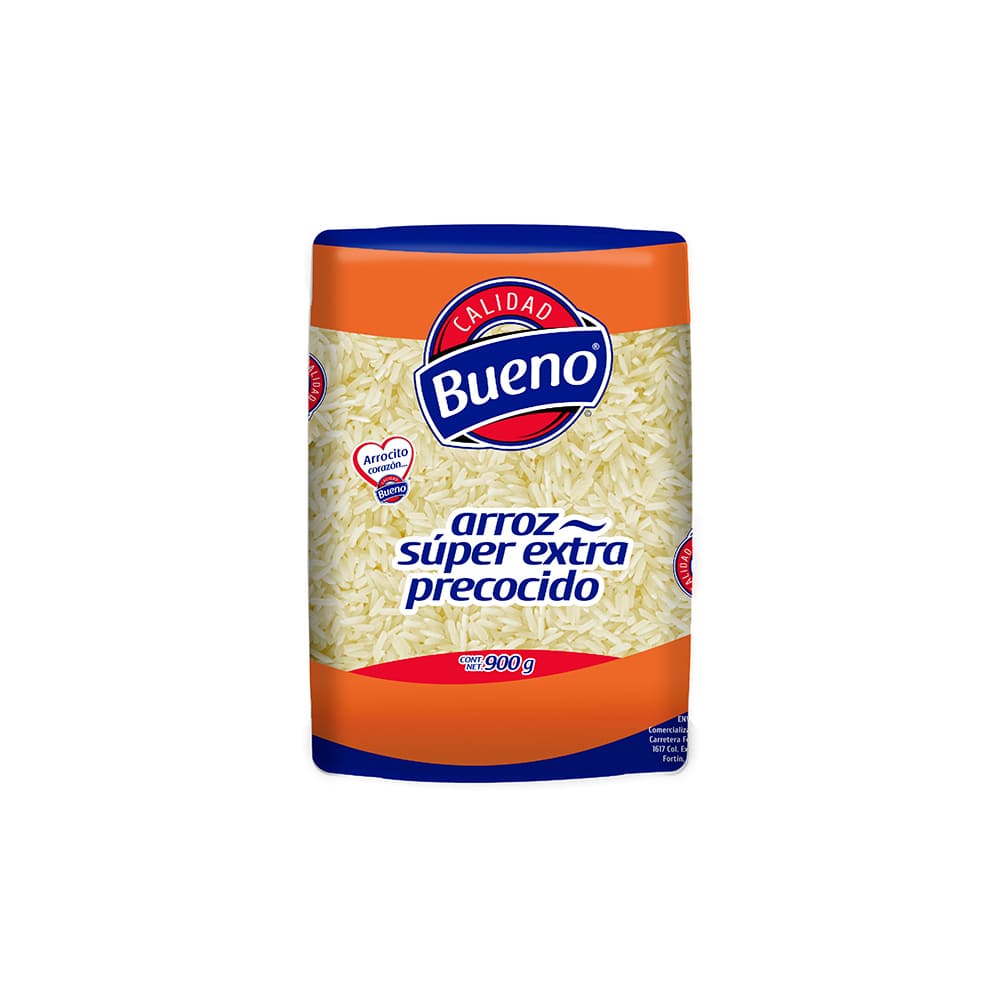 ARROZ SUPER EXTRA PRECOCIDO BUENO 900  GR.