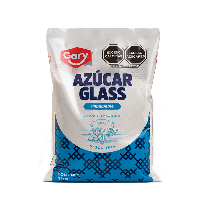 AZUCAR GLASS GARY BOLSA 1  KG.