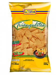 TOSTADAS EN TRIANGULO LA LUPITA BOLSA 320  GR.