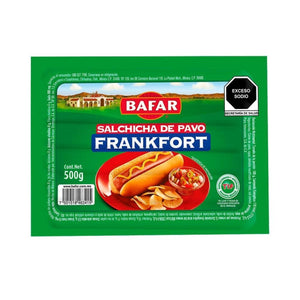 SALCHICHA FRANKFURT BAFAR 500  GR.