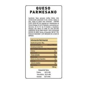 QUESO PARMESANO PARMA 85  GR.