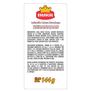 QUESO MANCHEGO BURR 144  GR.