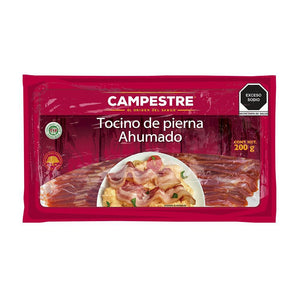 TOCINO DE PIERNA AHUMADO REB CAMPESTRE 200  GR.