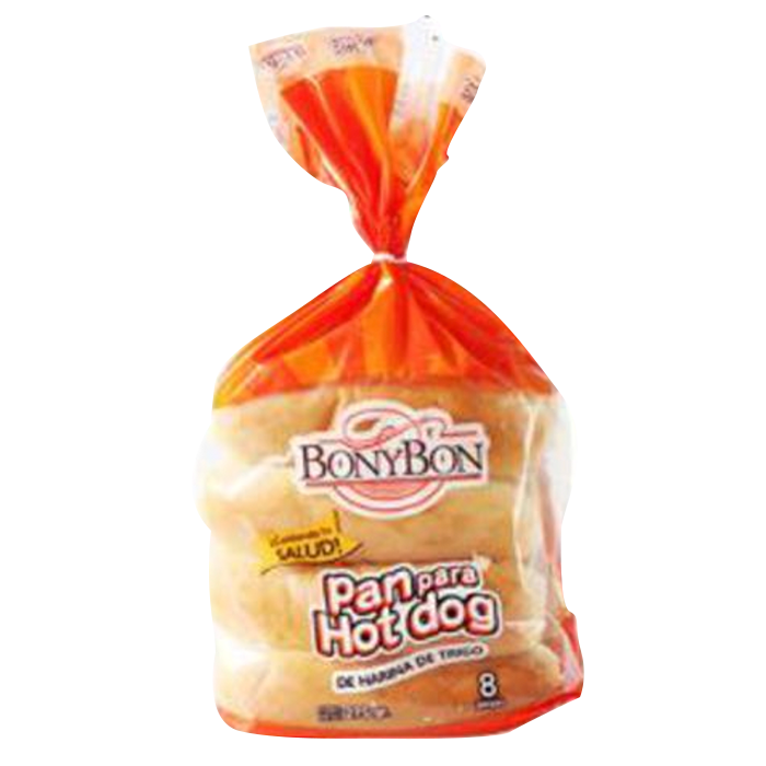 PAN PARA HOT DOG BONYBON 275  GR.