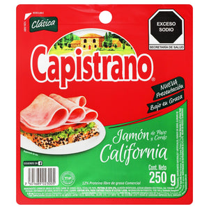 JAMON CALIFORNIA CAPISTANO 250  GR.