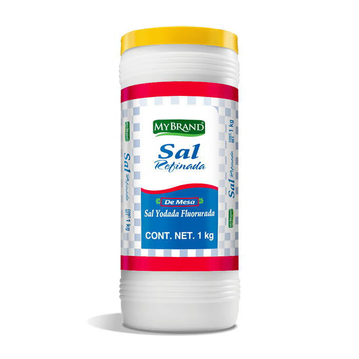 SAL REFINADA MYBRAND BOTE 1  KG.