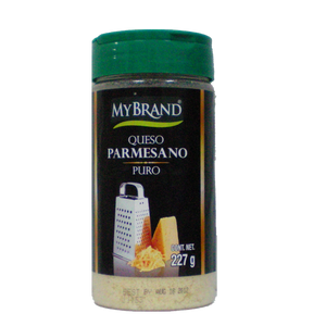 QUESO PARMESANO PURO MY BRAND 227  GR.