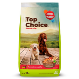 ALIMENTO PARA PERRO THE TOP CHOICE 20% PROTEINA BULTO 15  KG.