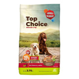 ALIMENTO PARA PERRO THE TOP CHOISE  PARA CACHORROS Y ADULTOS 3.75 kg 3.750  KG.