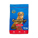 ALIMENTO PARA PERRO GANADOR RAZAS MEDIANAS Y GRANDES 21% PROTEINA BULTO 15  KG.