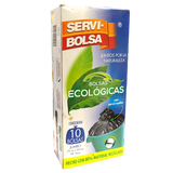 BOLSA PARA BASURA  SERVI-BOLSA ECOLOGICA JUMBO 75X90 10  PZA.