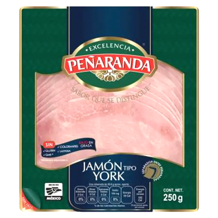 JAMON YORK PEÑARANDA 250  GR.