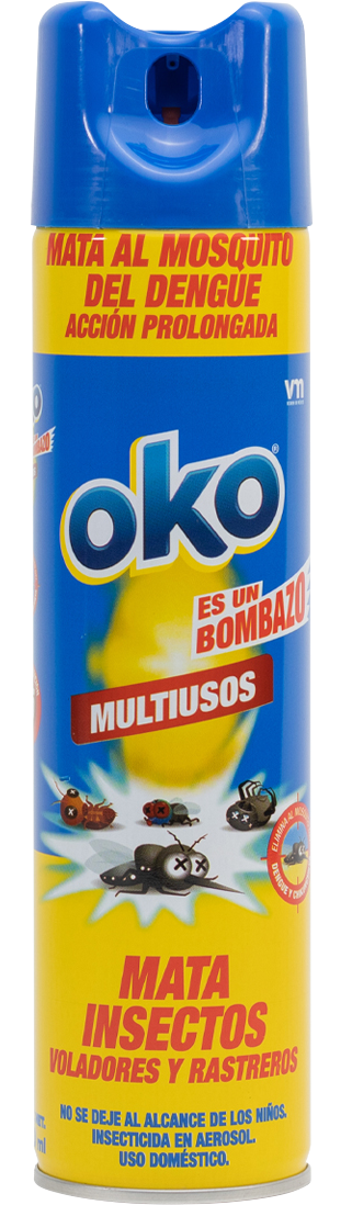 INSECTICIDA EN AEROSOL OKO MULTIUSOS 400  ML.