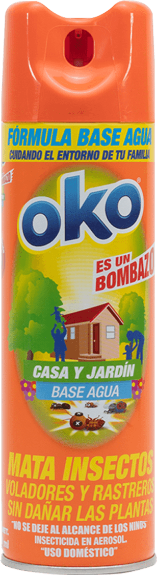 INSECTICIDA EN AEROSOL  OKO CASA Y JARDIN 230  ML.