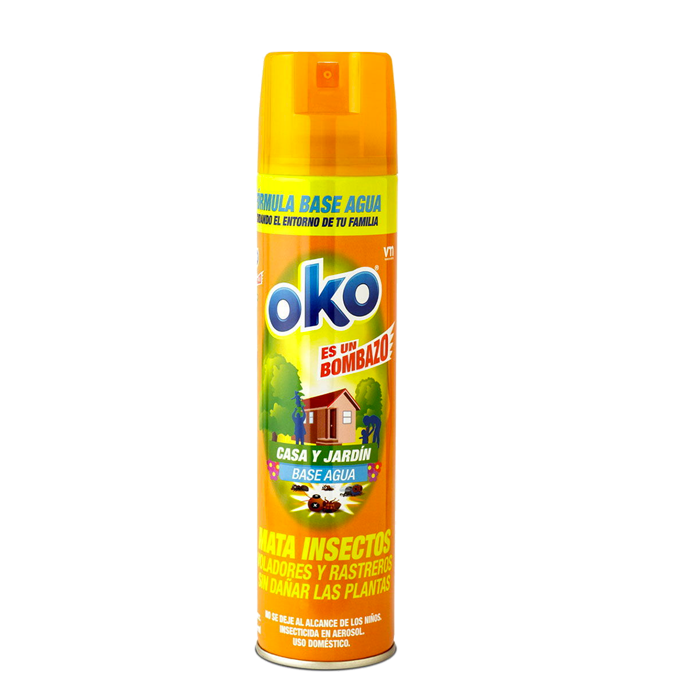 INSECTICIDA EN AEROSOL OKO CASA Y JARDIN 400  ML.