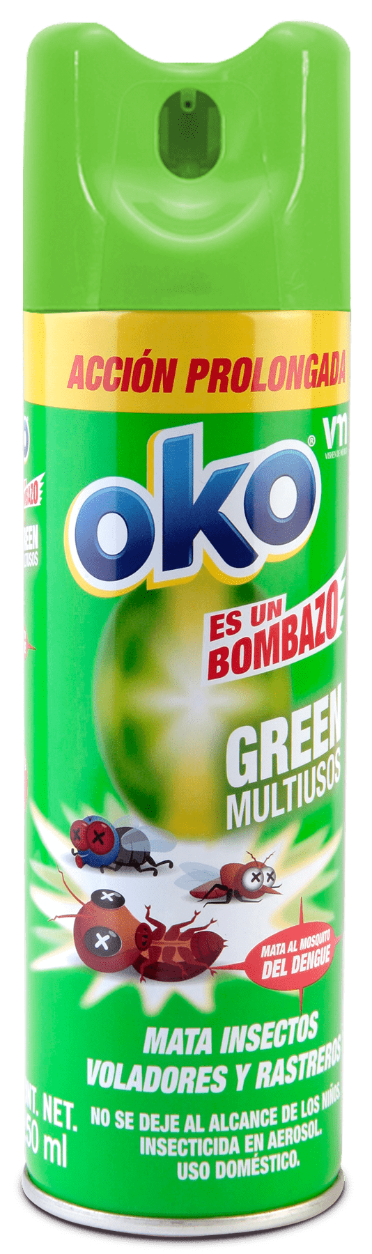 INSECTICIDA EN AEROSOL OKO GREEN 250  ML.