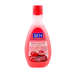 QUITA ESMALTE SILK HAIR CEREZA 100  ML.