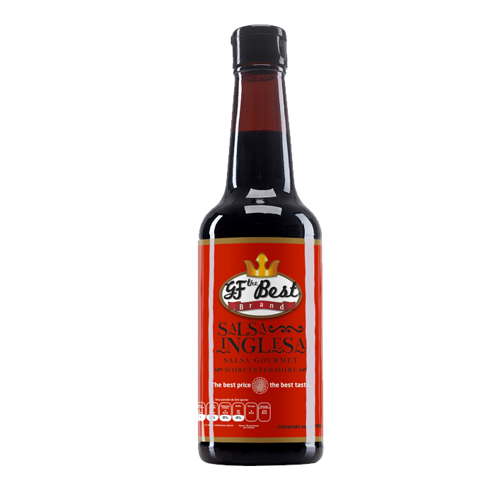 SALSA TIPO INGLESA GF THE BEST BOTELLA 290  ML.